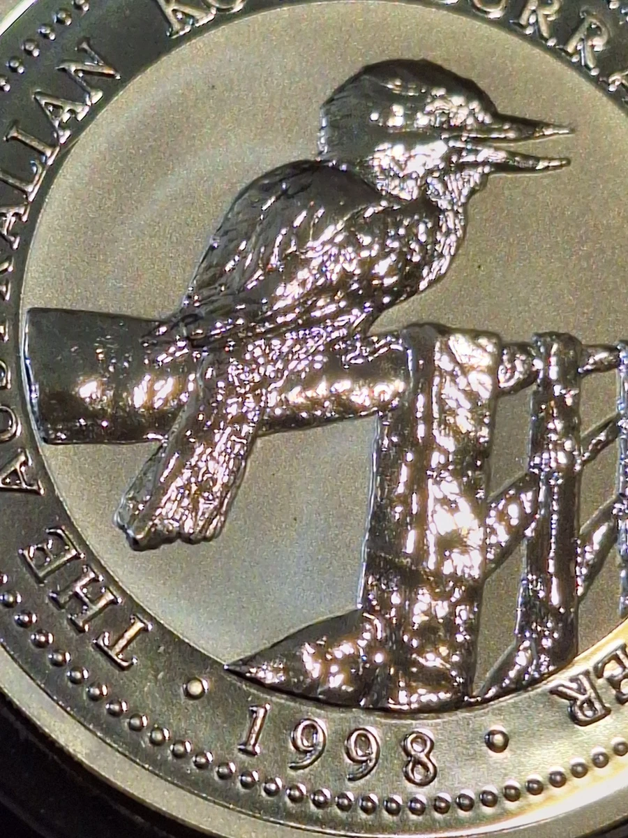Australian Kookaburra 2 oz Precious Metal Content per Unit Silver