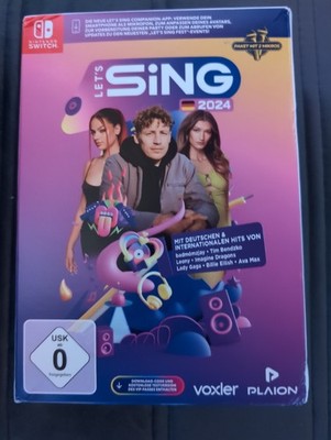   Let's Sing 2024 mit 2 Mikrofone   DE USK Version   Nintendo Switch   Neu & OVP