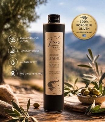 Griechisches Premium-Olivenöl   Nativ Extra (1000ml) 1L