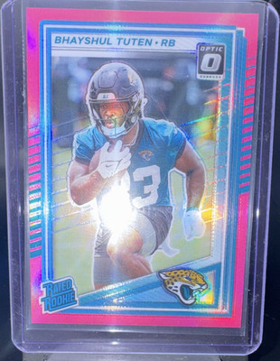 2023 Panini Donruss Optic Bhayshul Tuten Rated Rookie #333 Jaguars