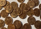 1954 S - 1 Roll - 1954 S Lincoln Wheat Cent BU RD GEM - (50 coins) Roll 10
