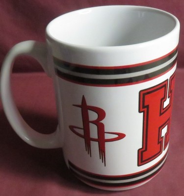 NEW, HOUSTON ROCKETS NBA BASKETBALL, 15 oz. Coffee Mug Cup, from Logo Brands