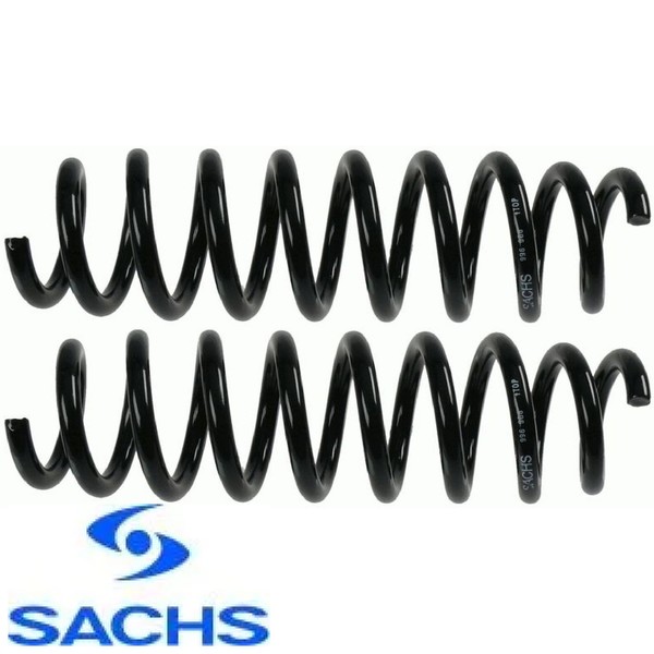 2X Fahrwerksfeder Sachs 996968 2 Federn Satz Federnsatz FüR BMW-image
