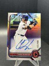 Chase DeLauter Bowman 2022 Refractor /499 Auto