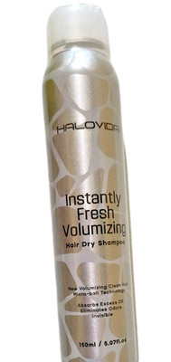 Halovida Unisex Instant Fresh Volumizing Dry Shampoo 5.07oz Invisible Formula