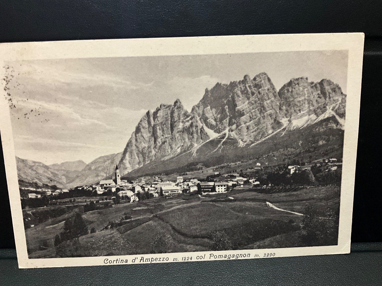 Cortina d’Ampezzo BELLUNO, VENETO,  panorama primi 900