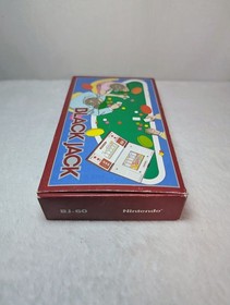 Nintendo Game & Watch Black Jack BJ-60 Multi Screen 1985 w/ Box Tested Complete