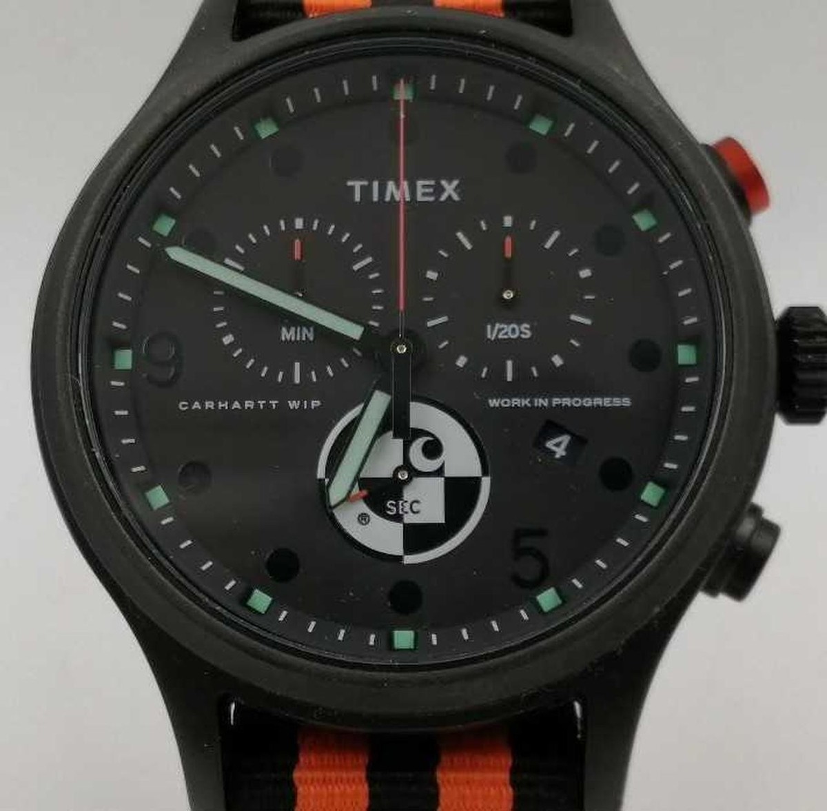 TIMEX X CARHARTT WIP I029862 RANGE C ALIED CHRONOGRAPH Quartz | eBay