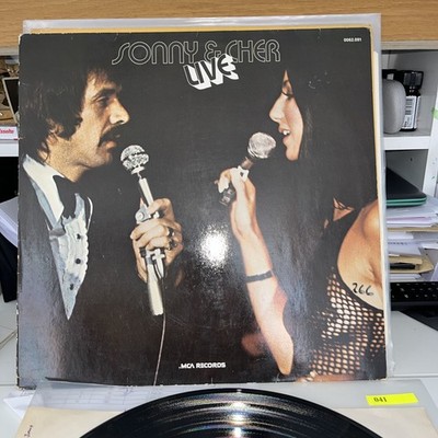 SONNY & CHER LP LIVE 041