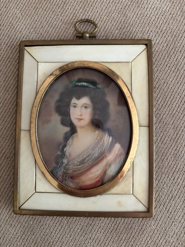 Piano Key Antique Painting