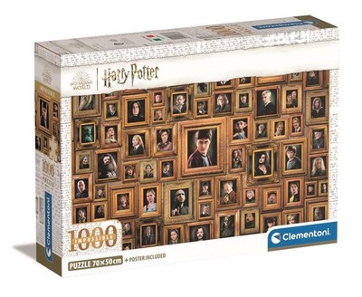 Impossible Puzzle: Harry Potter Jigsaw Puzzle, 1000 Pieces - Clementoni