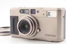 Near MINT w/Data Back Contax TVS Point Shoot 35mm Film Camera From Japan