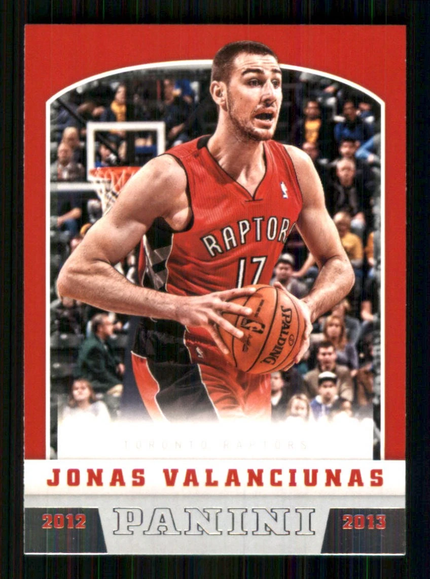 Panini Jonas Valanciunas Basketball 2012-13 Season Sports Trading