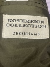 Sovereign Collection-Debenhams 2Buttons 2pcs-Notched Green Suit  Men’s U.K44/40W