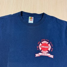 Vintage Chicago Fire Department CFD y2k T Shi...
