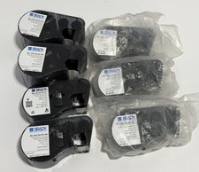 Mixed Lot of 7 - Brady MC-500-595-WT-BK, MC-1500-595 Adhesive Vinyl Label Tape