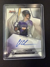 2025 Bowman's Best - Best of 2025 Autographs Charlie Condon #B25-CC Refractor