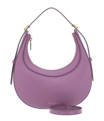 COCCINELLE Whisper Grained Leather Mini Bag Handtasche Schultertasche Jellyfish