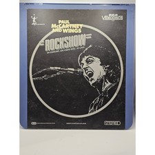 VTG Paul McCartney And Wings Rockshow Laserdisc Concert RCA CED Video Disc 1982