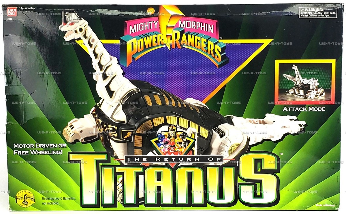 Mighty Morphin Power Rangers The Return of Titanus Figure 1995 Mighty Morphin Power Rangers The Return of Titanus Figure 1995