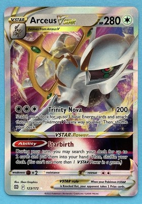Arceus VSTAR 123/172 Swsh09: Brilliant Stars Holo
