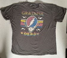 Grateful Dead Licensed T-Shirt Gray 2XL