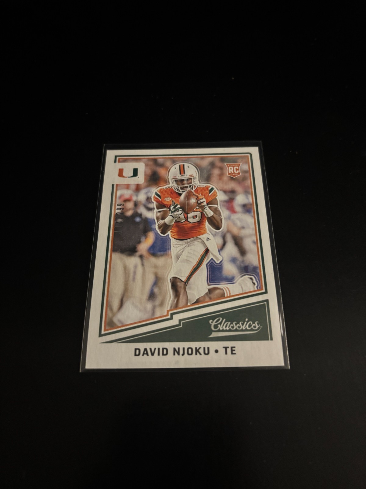 David Njoku Panini Prestige Draft Big Board #19 Base