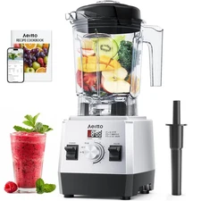 Aeitto Blenders for Kitchen with 68Oz. Jar, 1800W Max Power Smoothi... Fast Ship