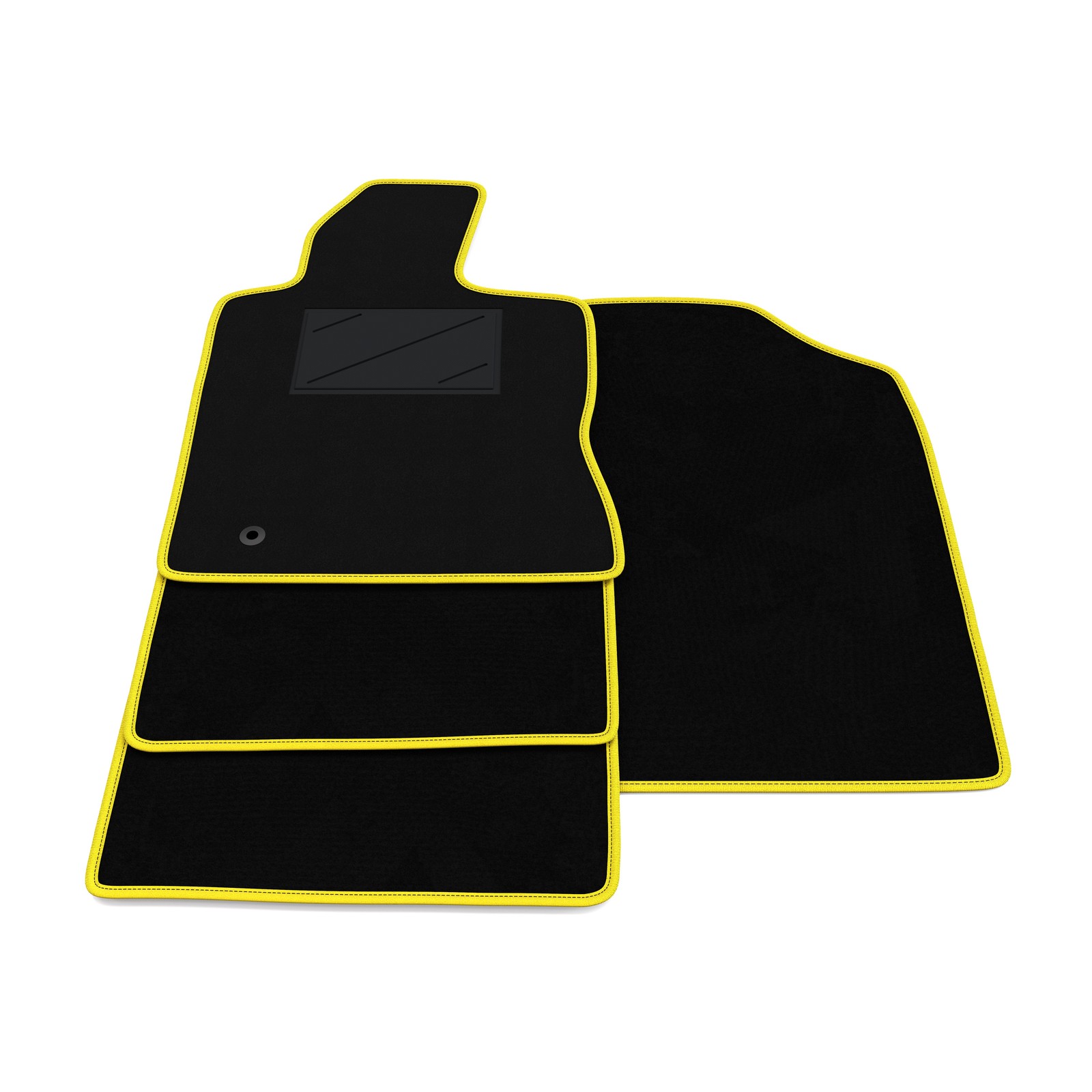 Tapis de sol Chrysler PT Cruiser 2001-2010 en moquette noire sur mesure