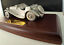 miniature 8  - Matchbox ◊ 1936 SS 100 Jaguar metal sur socle en bois  ◊1/43 boxed /boîte MIB