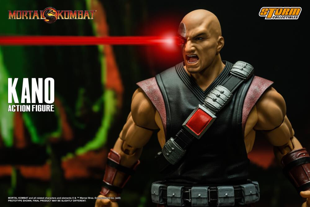 Mortal Kombat Kano 1/12 action figure Storm Collectibles | eBay