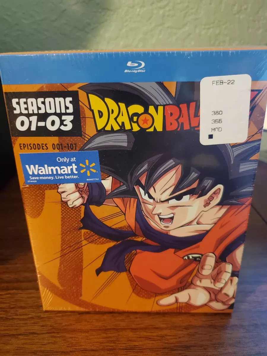 DRAGONBALL Z Seasons 1 - 3 Anime TV Series Blu Ray Episodes 01-107  ***NEW***