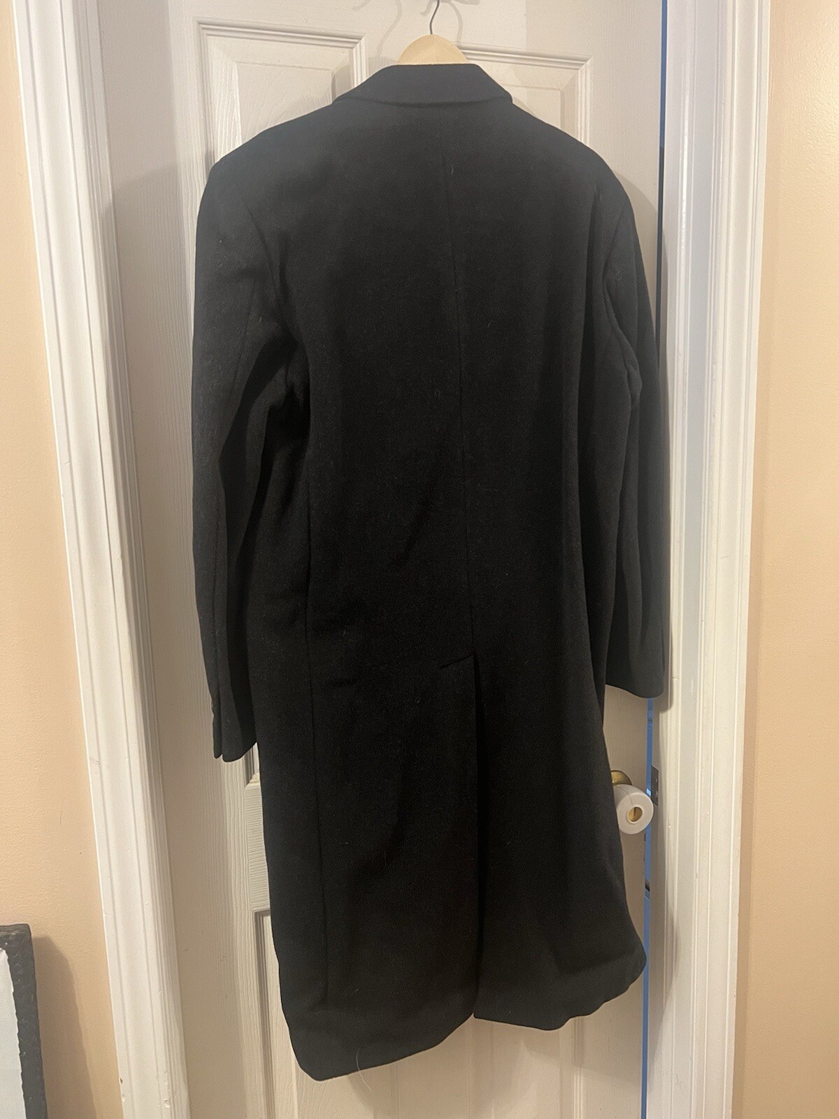 Silver Cloud Cashmere Wool Button Down Overcoat B… - image 2