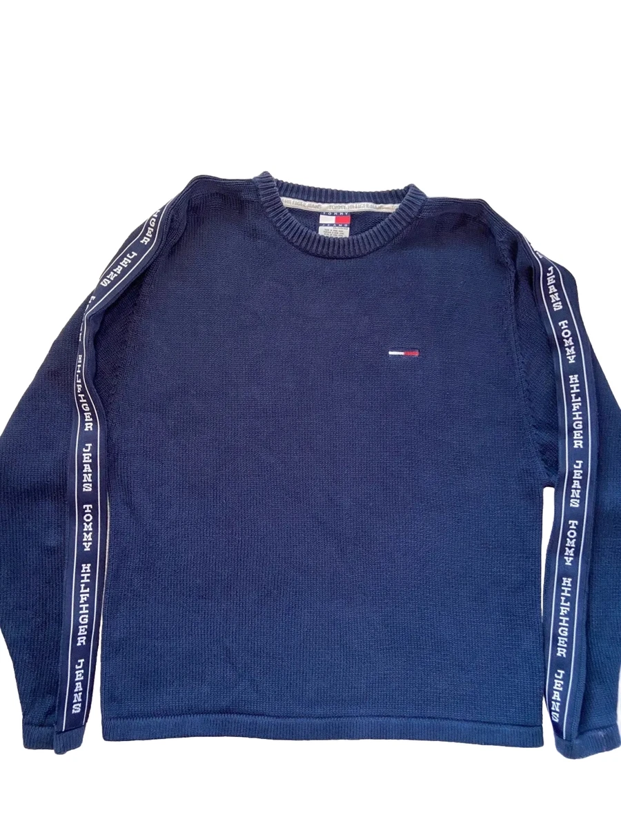 Tommy hilfiger tape clearance sweater