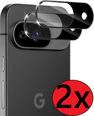 2x Kameraschutz für Google Pixel 9 9a 9 Pro XL Hartglas Panzerfolie Schutzglas
