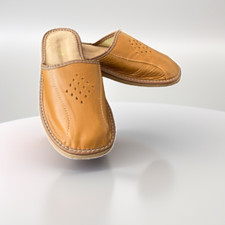 Men's leather slippers High-quality Handmade Home Shoes