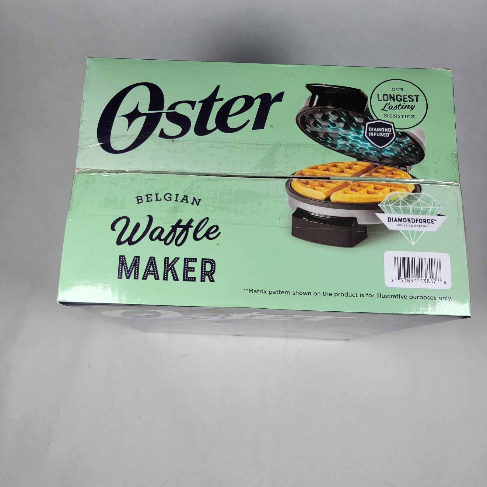 oster belgian waffle maker diamond force coating. Waffles Won’t