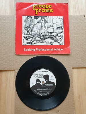 Freeze Frame Seeking Professional Advice 1984 UK Original 7'' vinyl single