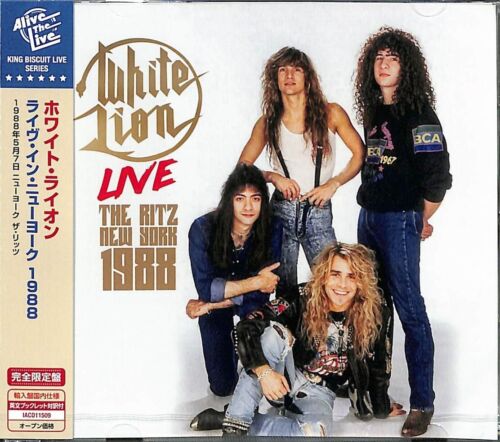 WHITE LION LIVE THE RITZ NEW YORK 1988 JAPAN CD