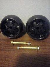 2 Husqvarna Mower Deck Wheels with Bolts
