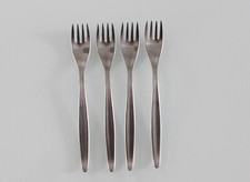 WMF Stockholm Cromargan 4 Vorspeise / Dessertgabeln sgt. Zustand