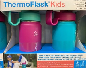 thermoflask kids double wall vacuum insulated stainless steel