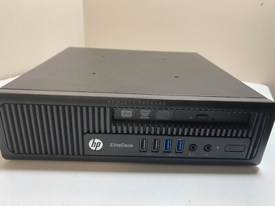 HP EliteDesk 800 G1 USDT i5 Quad-Core 8GB RAM 240GB SSD W/Adapter Win10 Pro