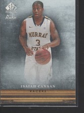 ISAIAH CANAAN  2013-14 SP AUTHENTIC CANVAS COLLECTION ROOKIE CARD #CC-41