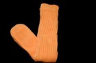 6 pair  Lt Orange Slouch Knee Socks Scrunch Hooters uniform run walk hike — photo 2