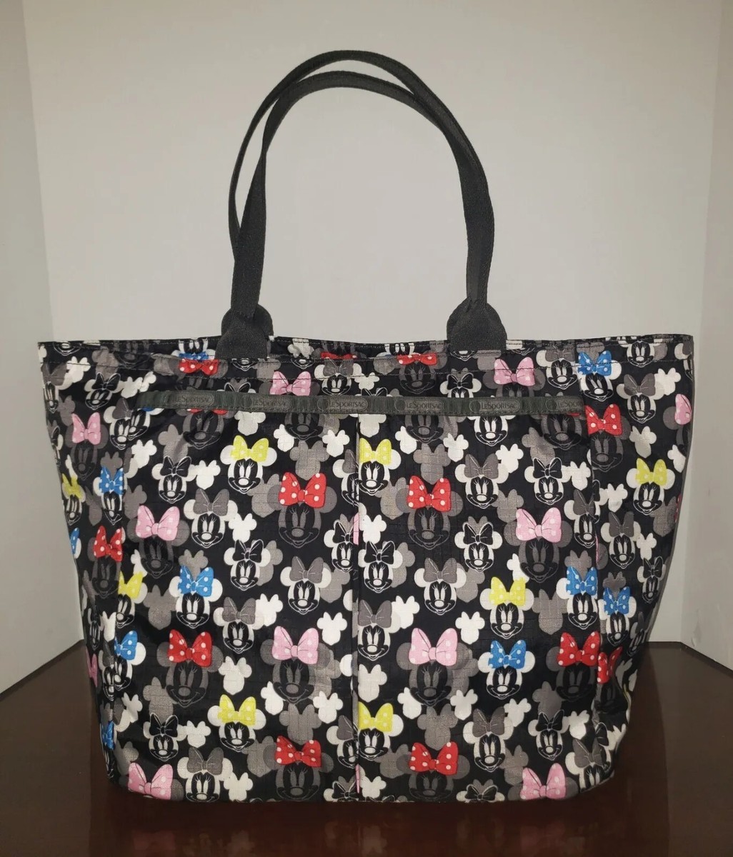 LeSportsac X Disney Ltd Ed Minnie Rocks The Dots Everygirl Tote