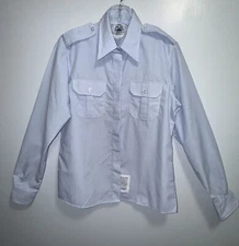 DEFENSE LOGISTICS AGENCY Female Shirt 14 Neck 36 Bust USA Military Issue NWOT