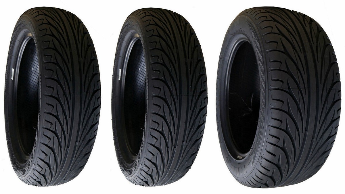 New Kenda Kanine (2) 165/55R15 & (1) 225/50R15 Tire Set 2013-2017