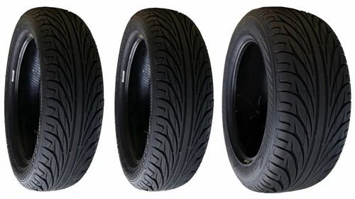 New Kenda Kanine (2) 165/55R15 & (1) 225/50R15 Tire Set 2013-2017 Can-Am Spyder