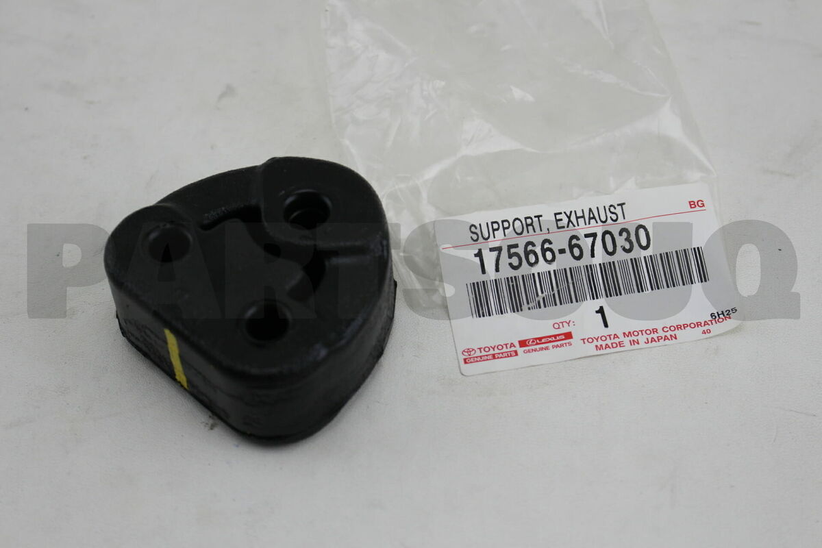 1756667030 Genuine Toyota SUPPORT, EXHAUST PIPE, NO.4 17566 1756667030 Genuine Toyota SUPPORT, EXHAUST PIPE, NO.4 17566